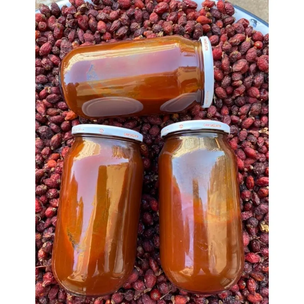 750  gr cam şişe kuşburnu marmelatı