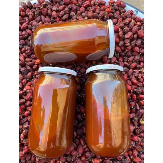 750  gr cam şişe kuşburnu marmelatı